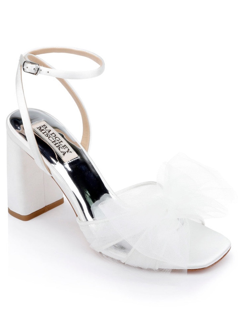 Badgley Mischka Tess Block
Heel With Poof Size 6